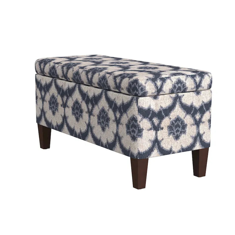 Banc de rangement décoratif