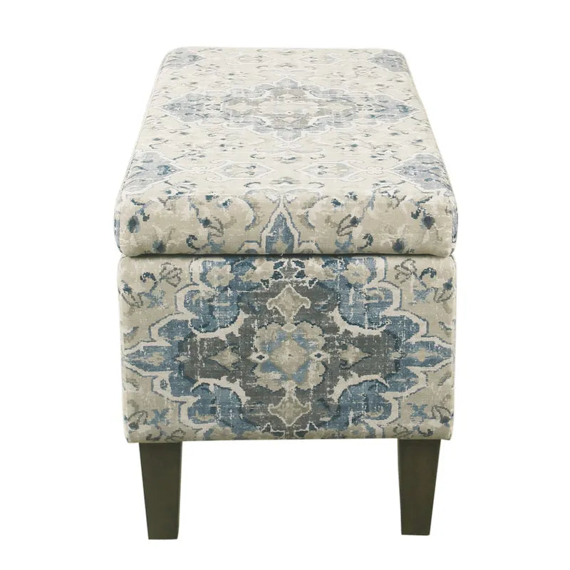Banc de rangement décoratif