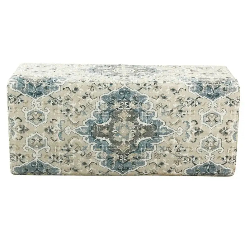 Banc de rangement décoratif