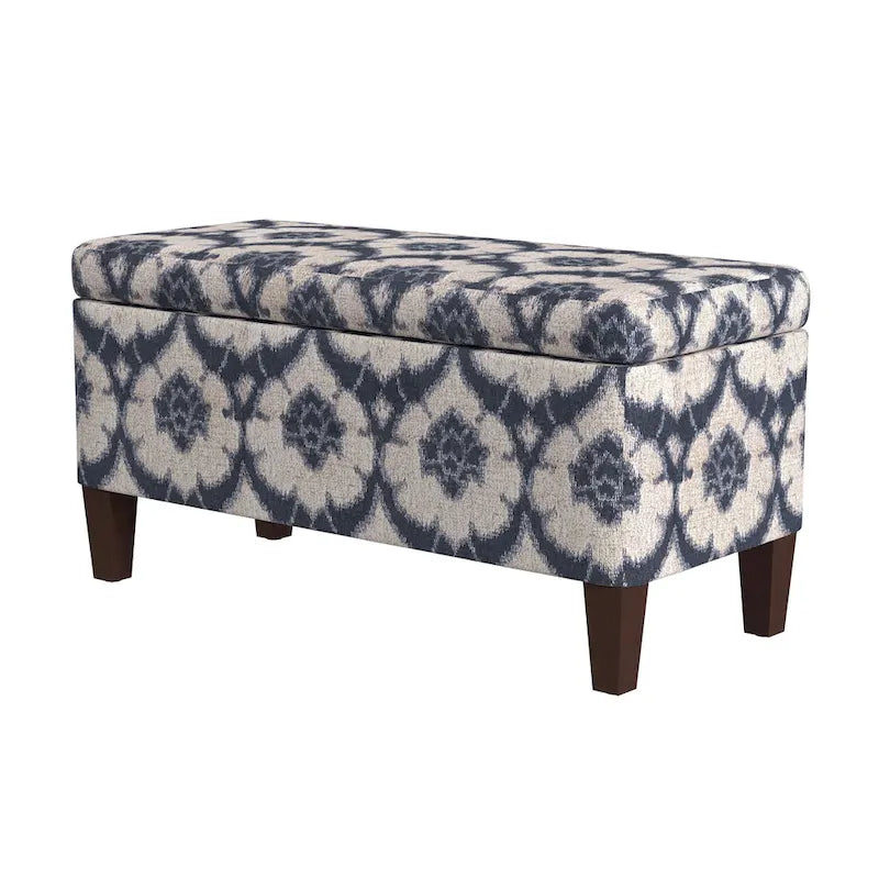 Banc de rangement décoratif