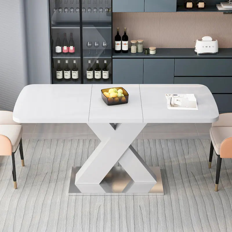 Table de salle à manger extensible