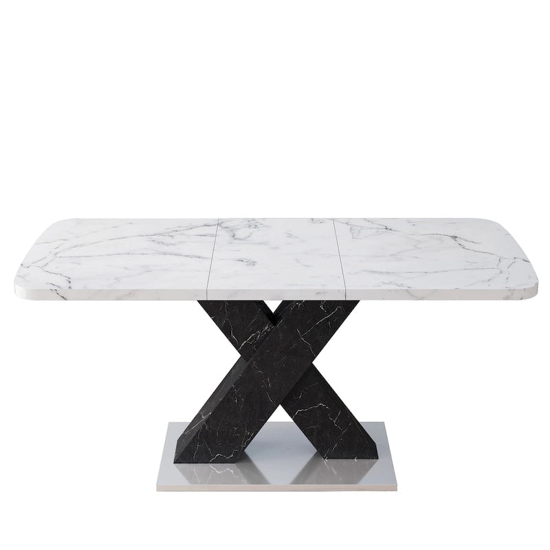 Table de salle à manger extensible