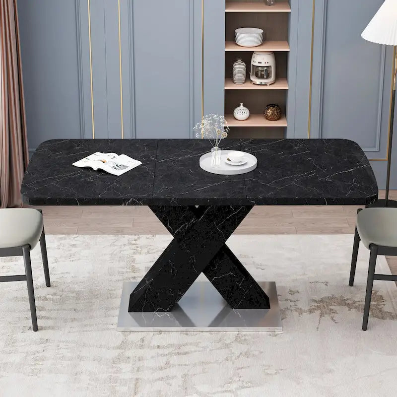 Table de salle à manger extensible