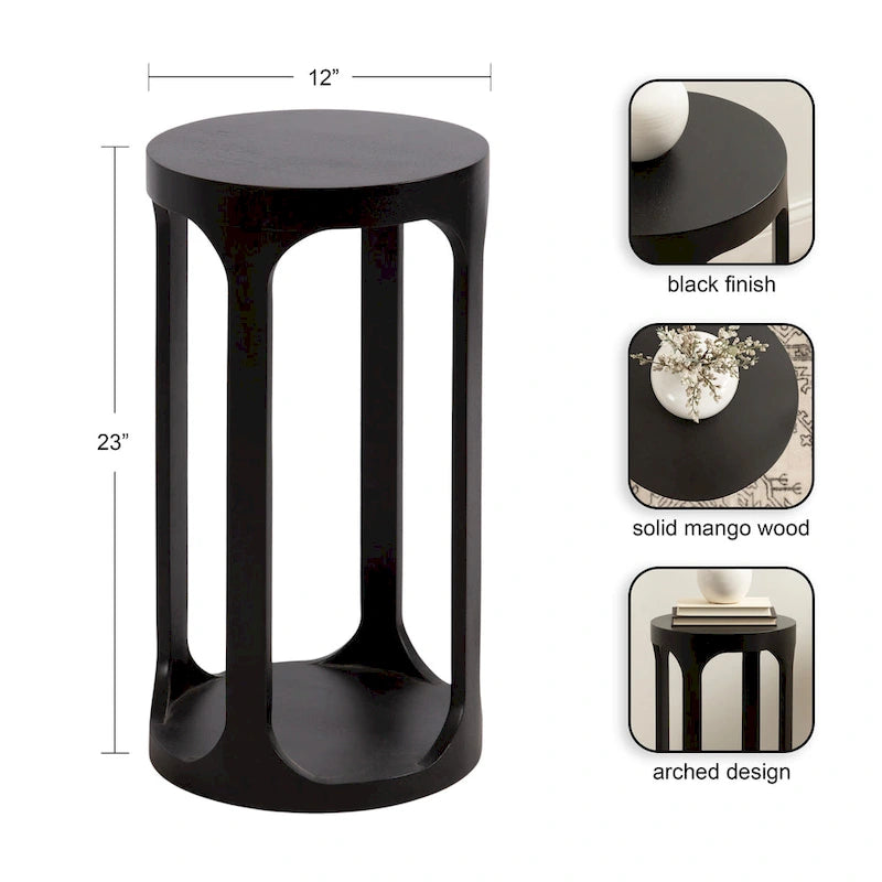 Table à boissons en bois