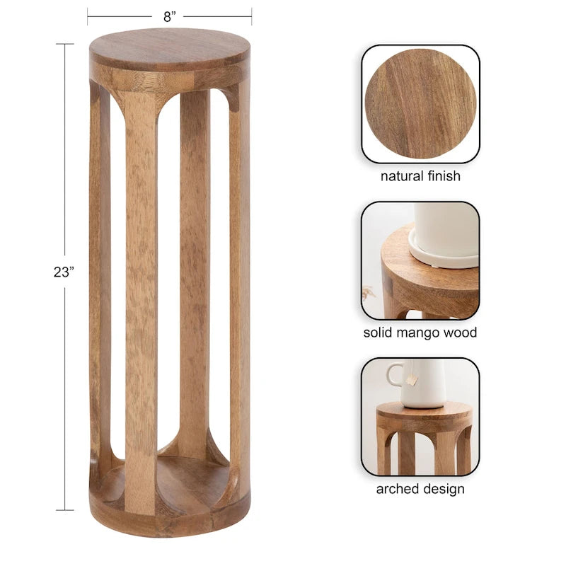Table à boissons en bois
