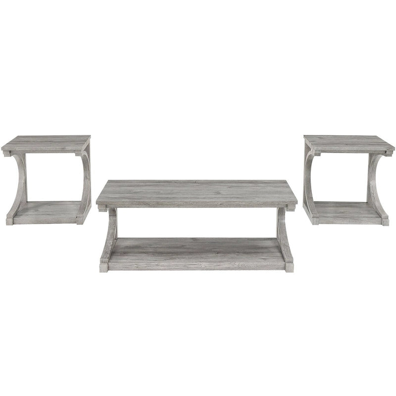 Table basse unique en bois massif avec étagère de rangement